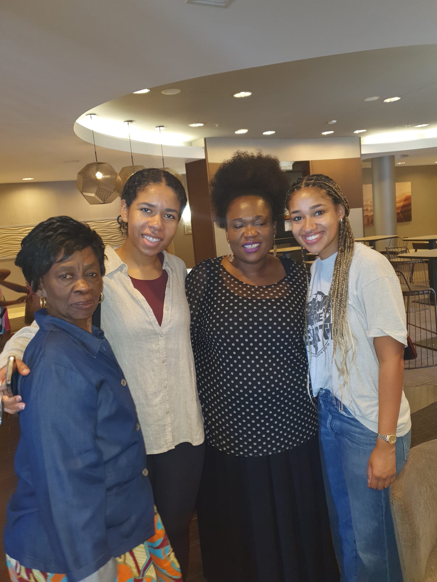 Women community group photo