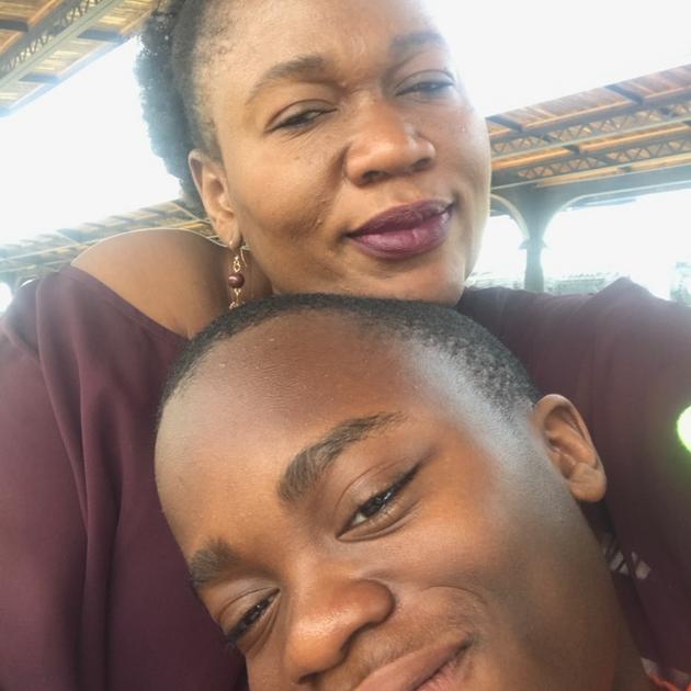 Therese and her son